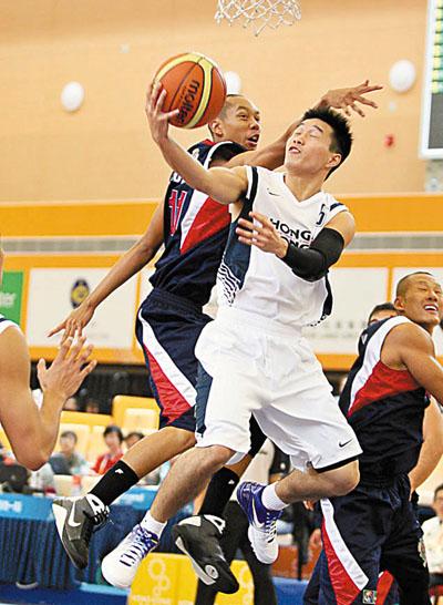 中国香港vs关岛男篮